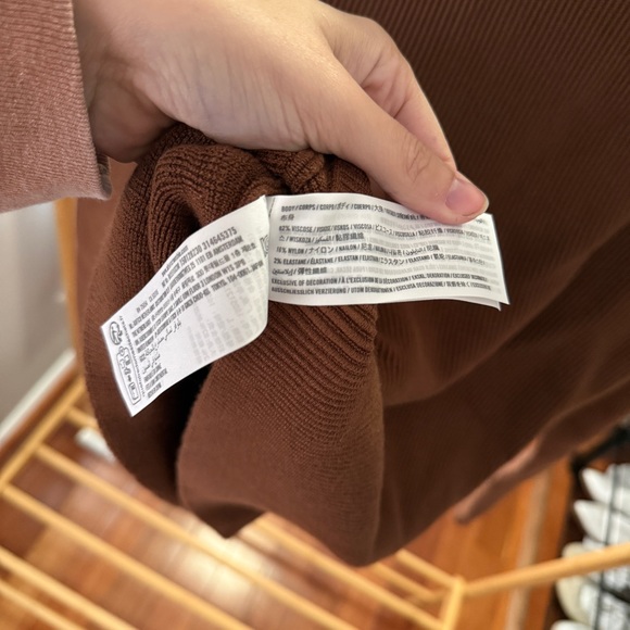 Abercrombie and Fitch | Long Sleeve Ottoman Thick Knit | Size Large - Picture 6 of 6